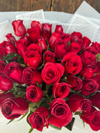 Bouquet 50 rosas rojas