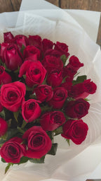 Bouquet 50 rosas rojas